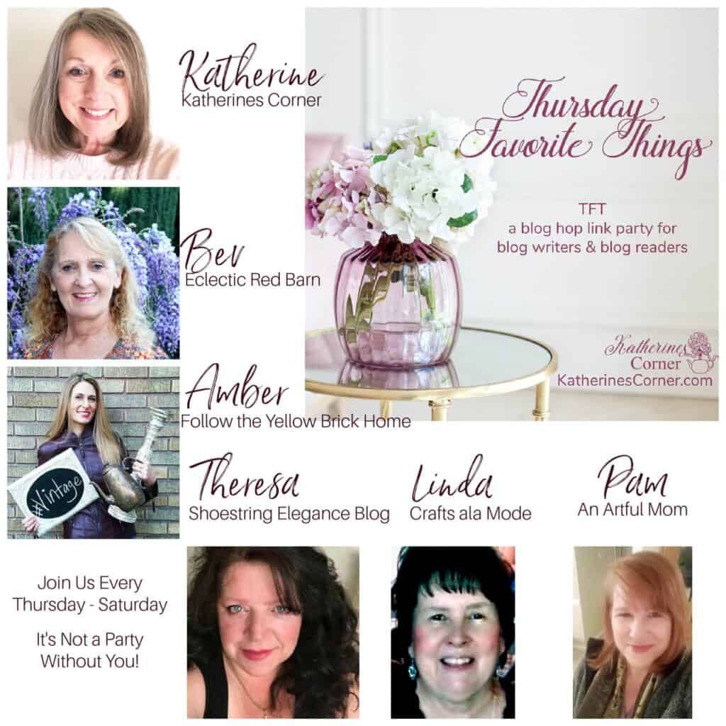 Thursday Favorite Things link party and blog hop