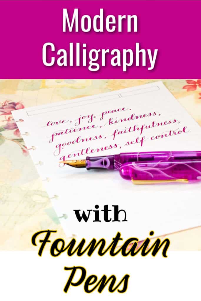 Fountain Pen Calligraphy (?!)