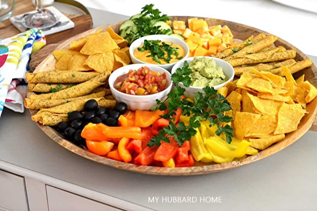 Cinco de Mayo Charcuterie Board snacks