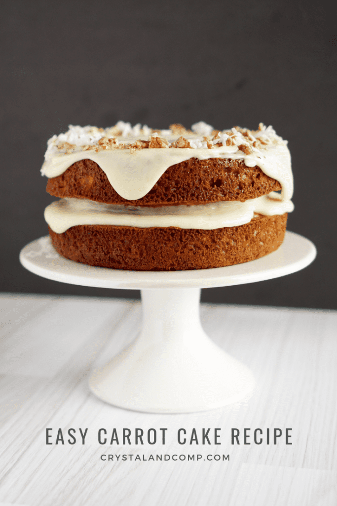 carrot cake recipe