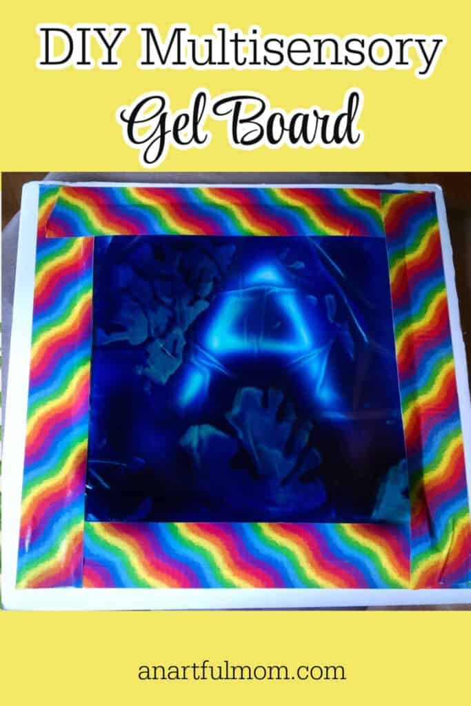 Multisensory Gel Board for Drawing and Writing