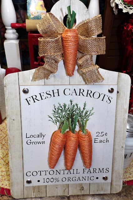 Easter decor sign