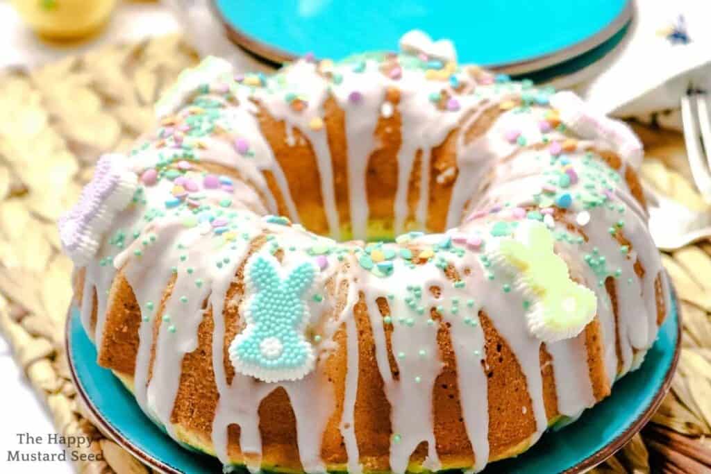 Easter bundt cake