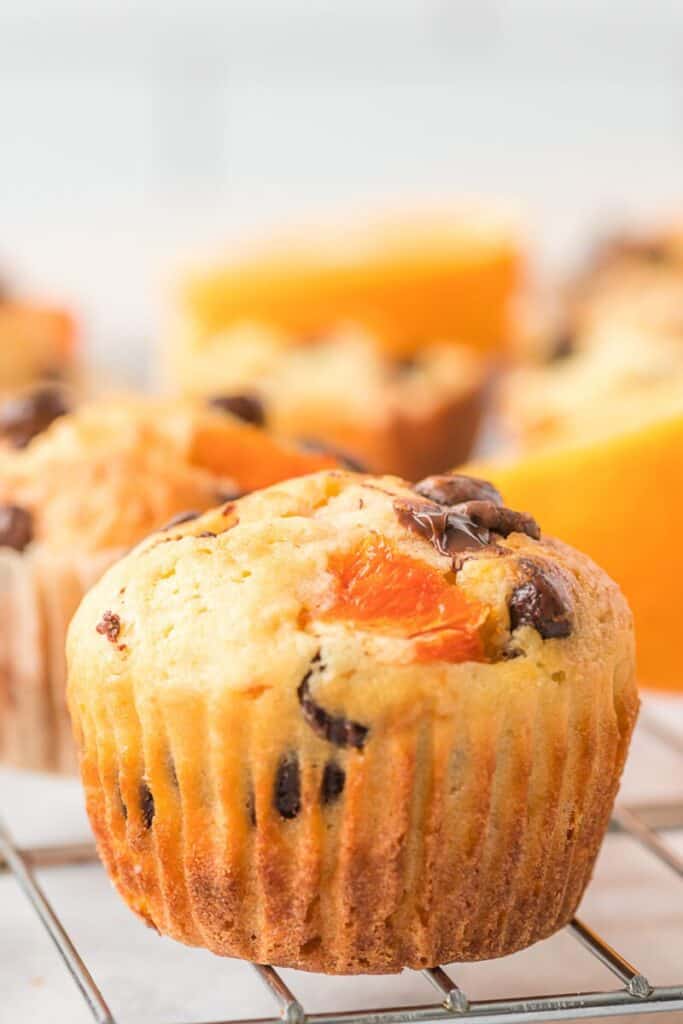 orange breakfast muffins