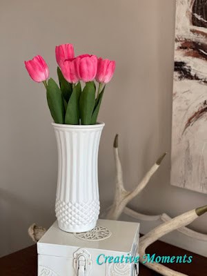 faux milk glass