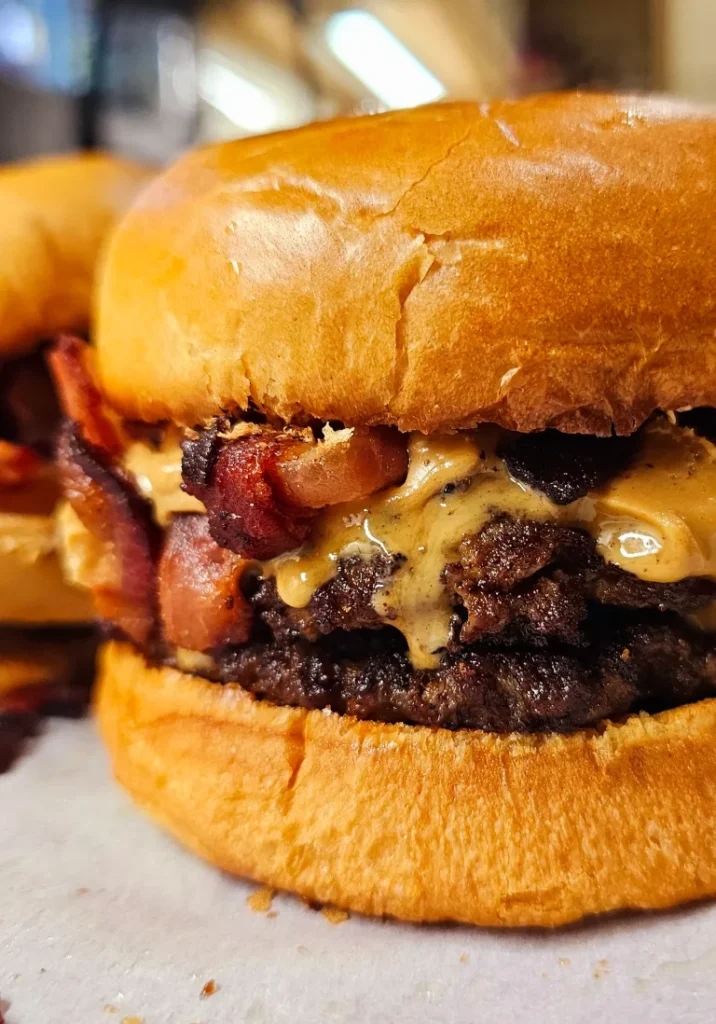 peanut butter bacon burger