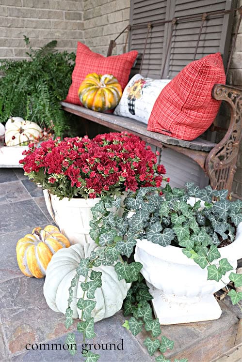 fall front porch