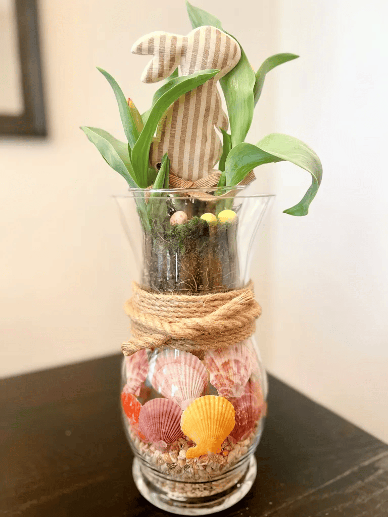coastal flower arrangement for Spring