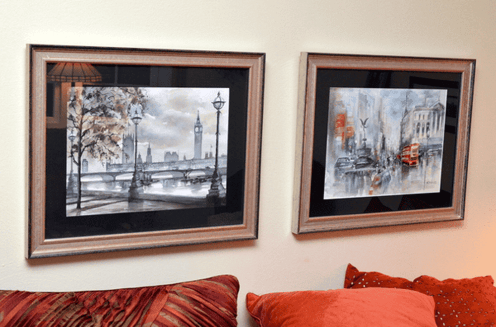 London watercolors