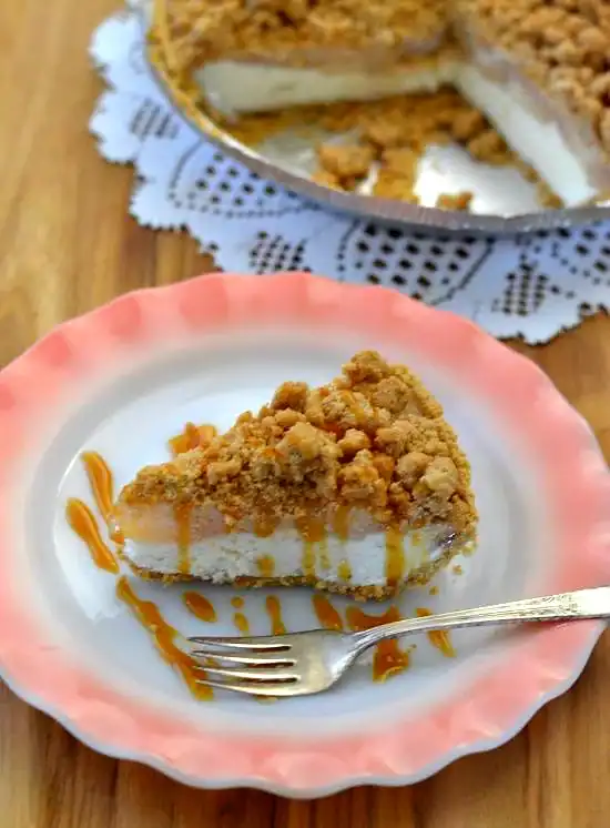 inside out apple pie a la mode
